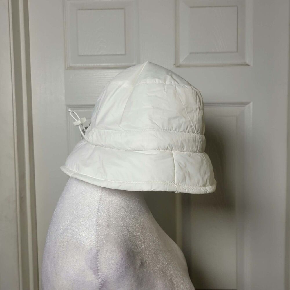 Under Armour Insulated Puffer Bucket Hat Unisex M/L White Adj Toggle Gorpcore